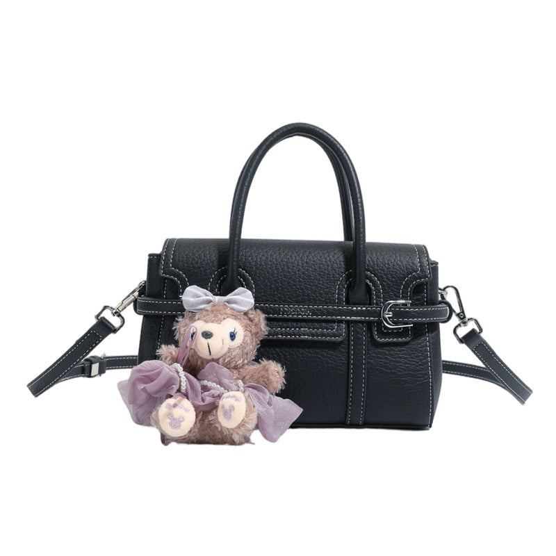 Women's Simple Portable Western Style Decorative Graceful Women's Handbag