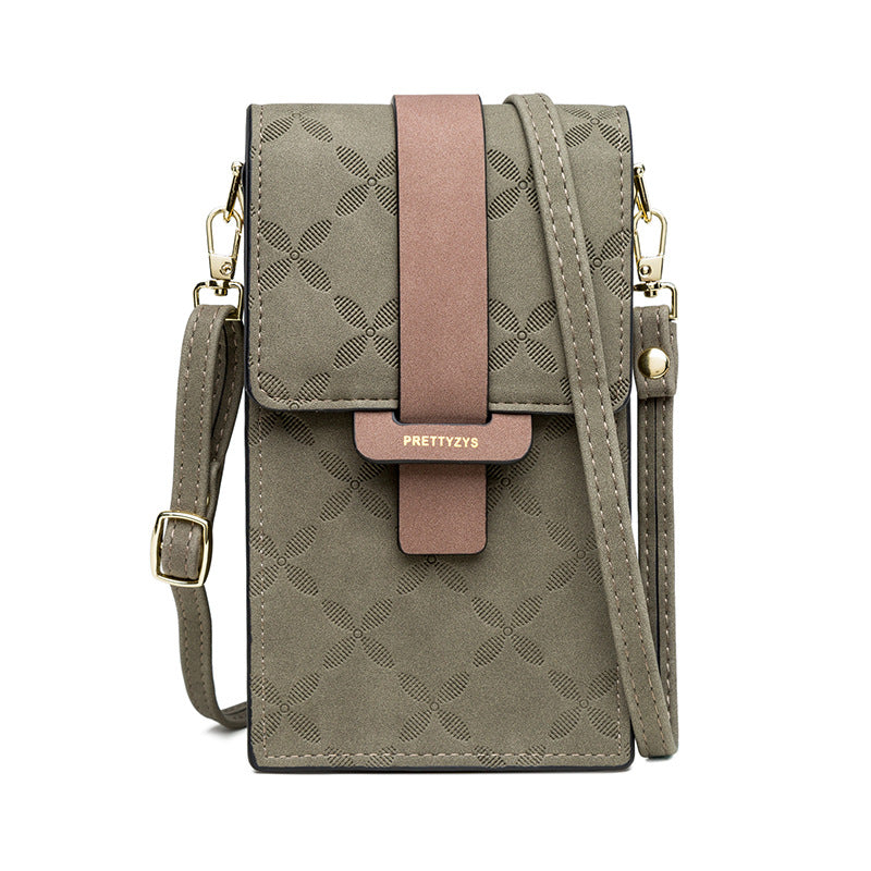 Classy Detachable Strap Vertical Plaid Mini Shoulder Bags