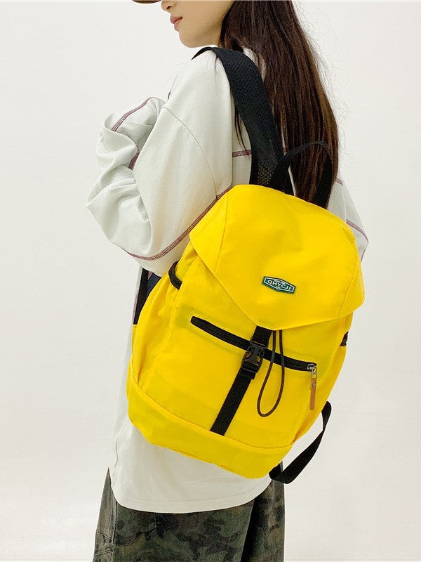 Simple Vintage Trip Leisure Lightweight Trendy Mountain Climbing, Hiking Bag