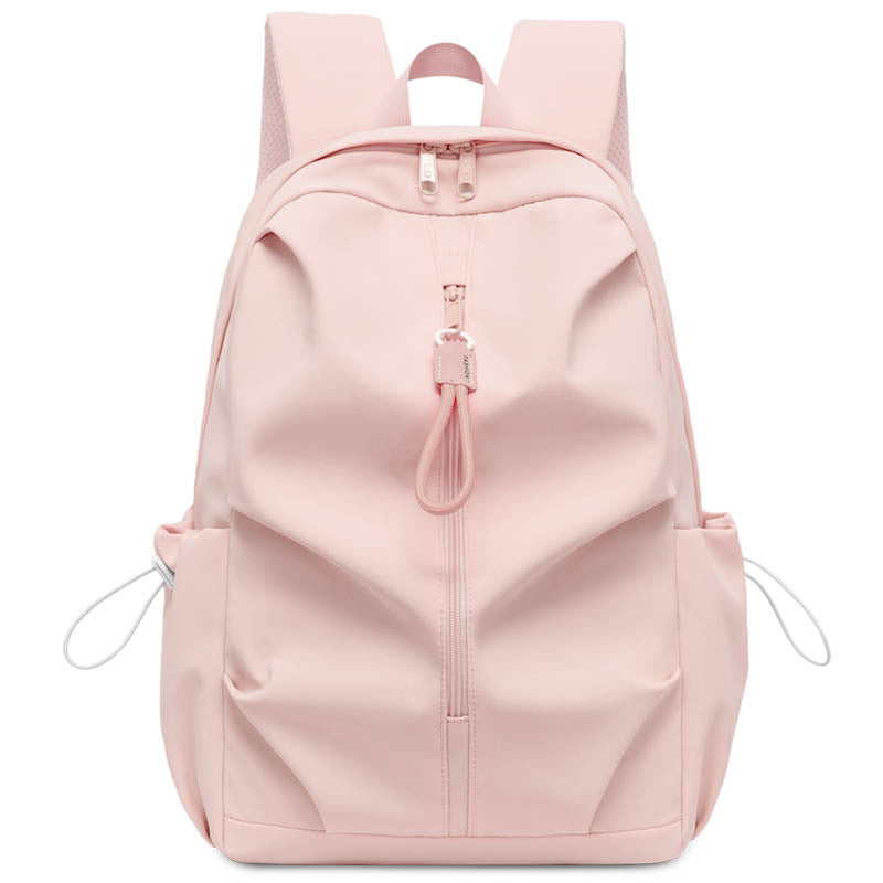 Female College Simple Niche Design Good-looking Junior Backpacks