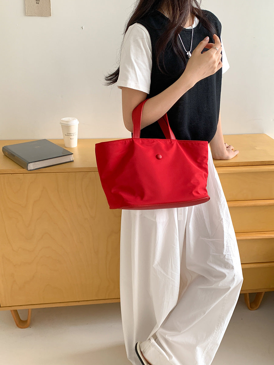 Women's Minimalist Lightweight Nylon Fashion Large Capacity Underarm Bags