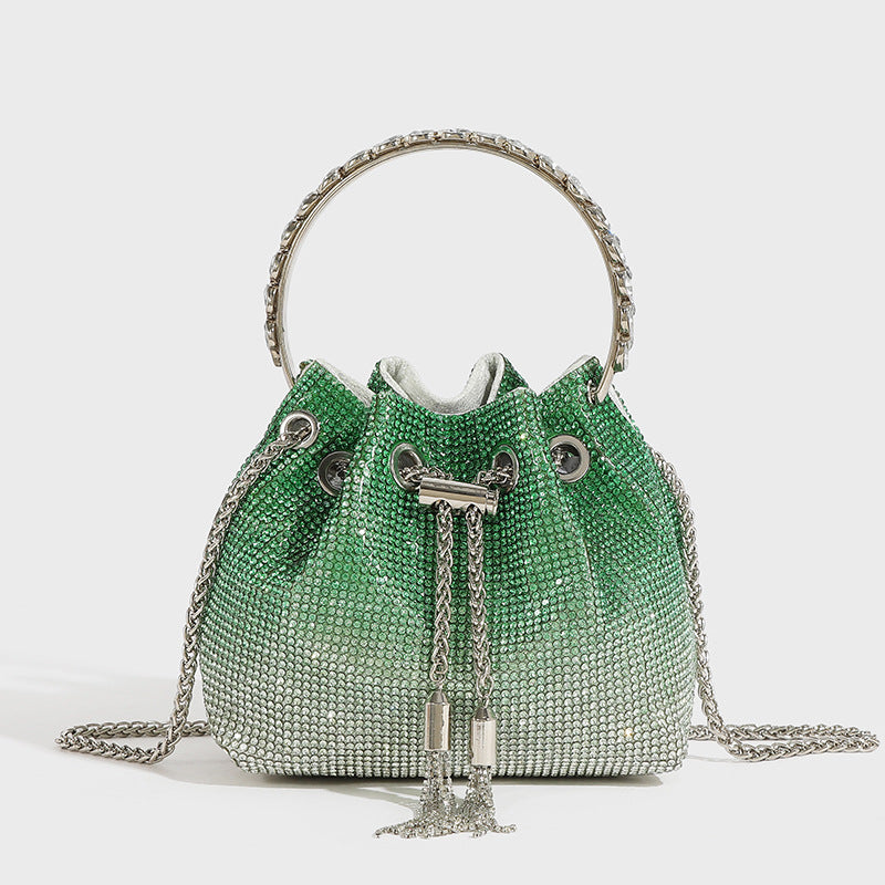 Women's Rhinestone Premium Dinner Acrylic Fashion Diamond Shoulder Bags