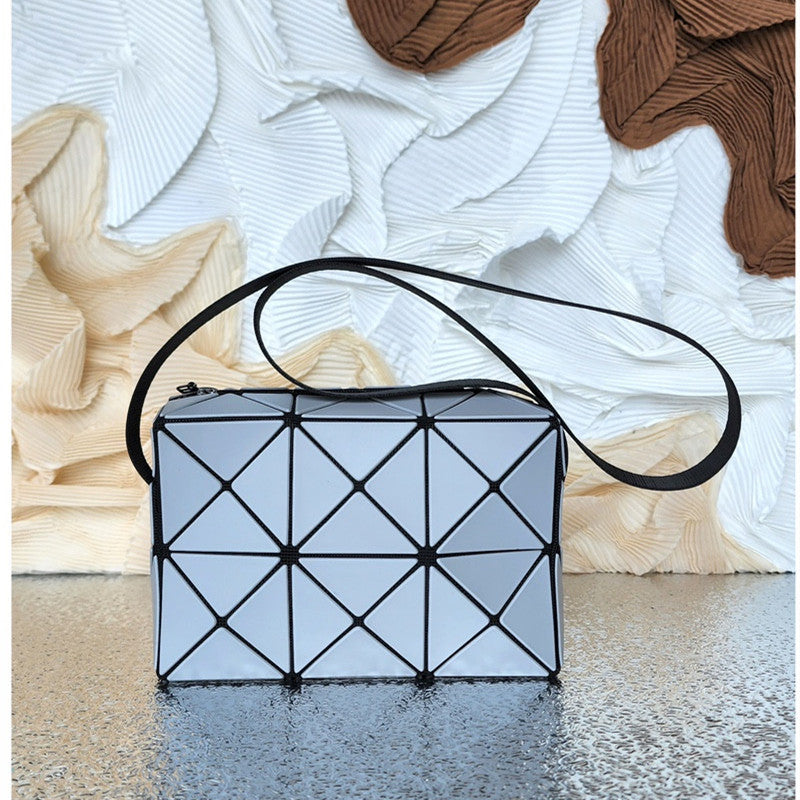 Women's & Men's Rhombic Box Cross Body Mobile Small Square Bag