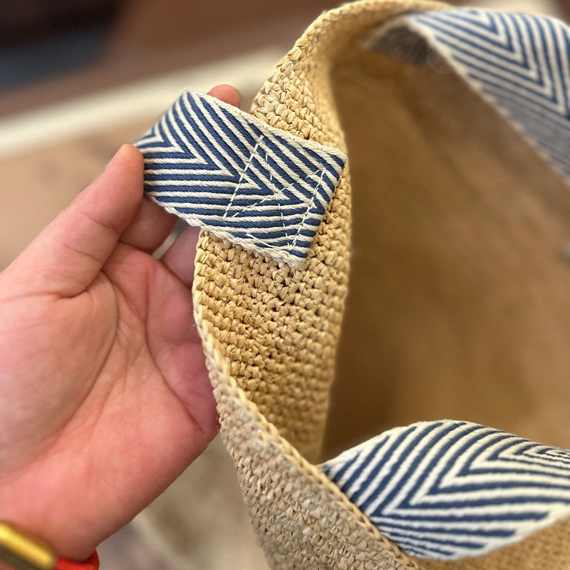 Story Lafite Straw Woven Portable Multipurpose Bags