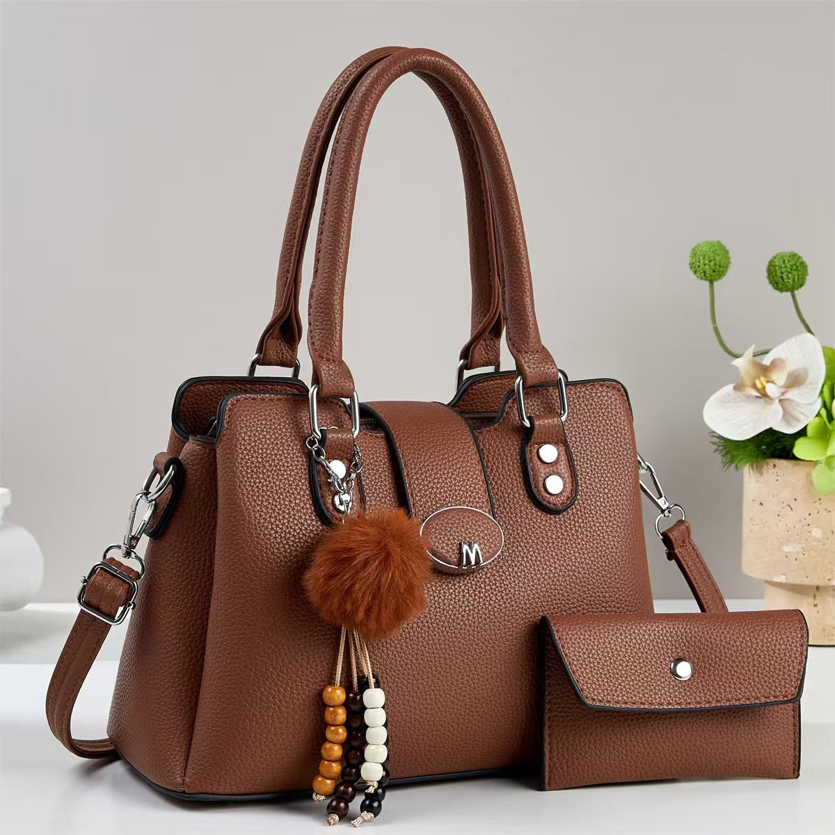 Women's Trendy Fashion Large Capacity Combination Light Women's Handbag