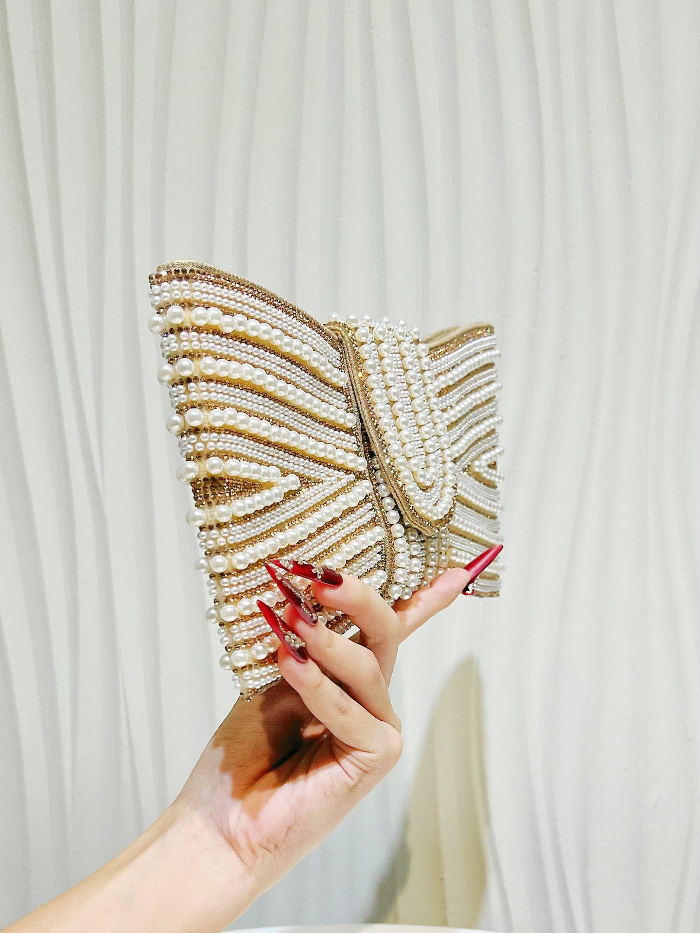 Retro High-grade Clutch Full Diamond Dinner Ladies Bags