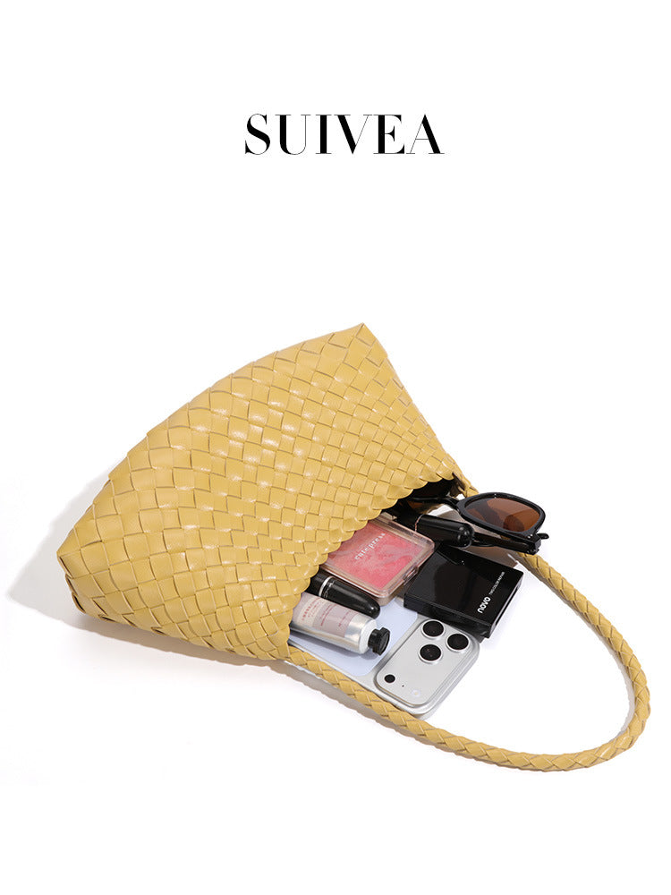 Women's Woven Vegetable Basket Mother Fashion Fresh Handbags
