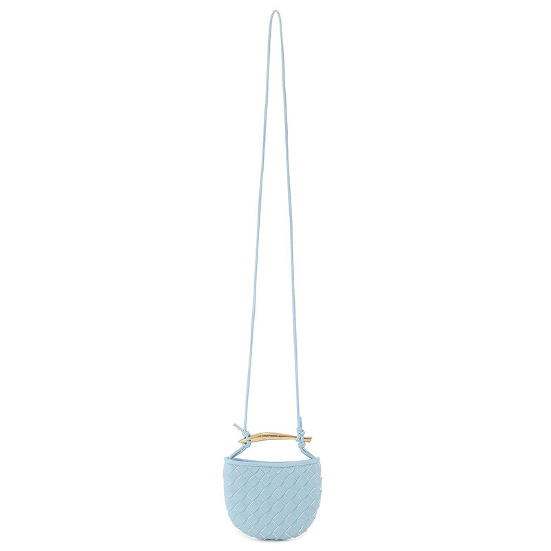 Shark Nail Earphone Woven Pendant Classic Women's Handbag