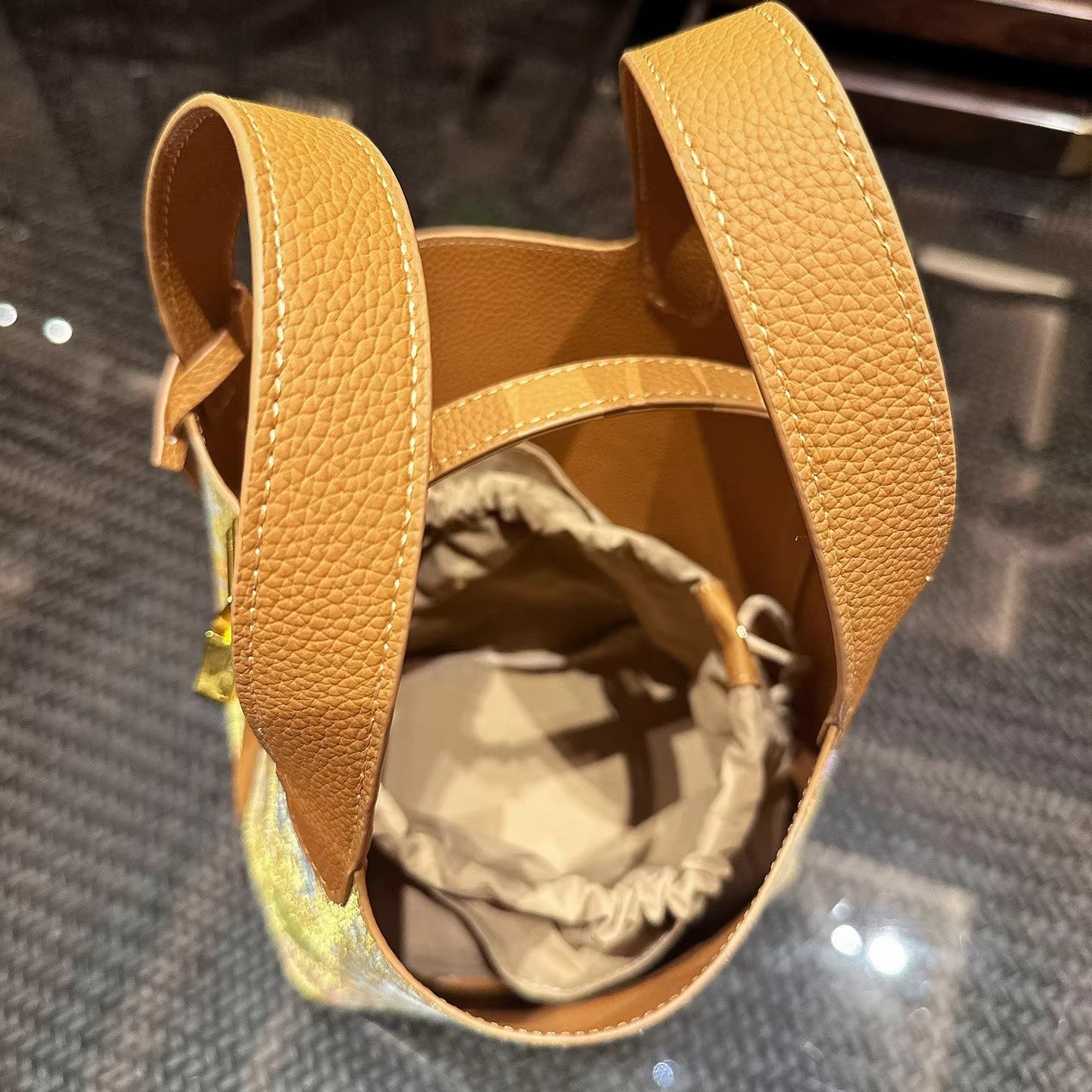Women's Song Dynasty Brocade Light Luxury Western Style Vegetable Bucket Bags