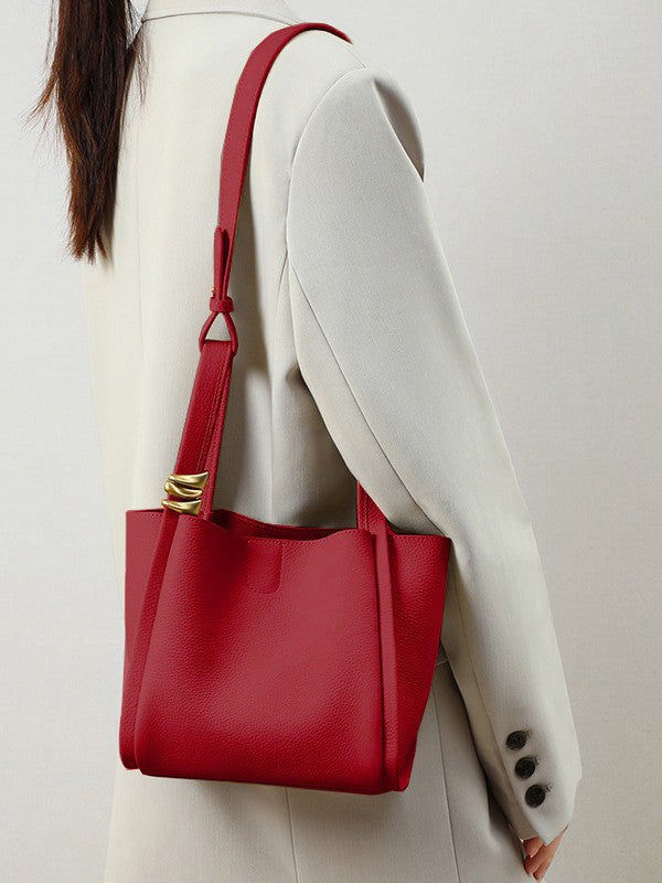 Women's Red Bride Wedding Popular Portable Commuter Women's Messenger Bag