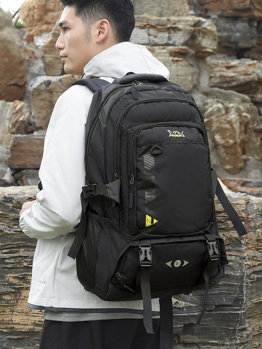 Women's & Men's Large Size Capacity Nylon Mountain Climbing, Hiking Bag