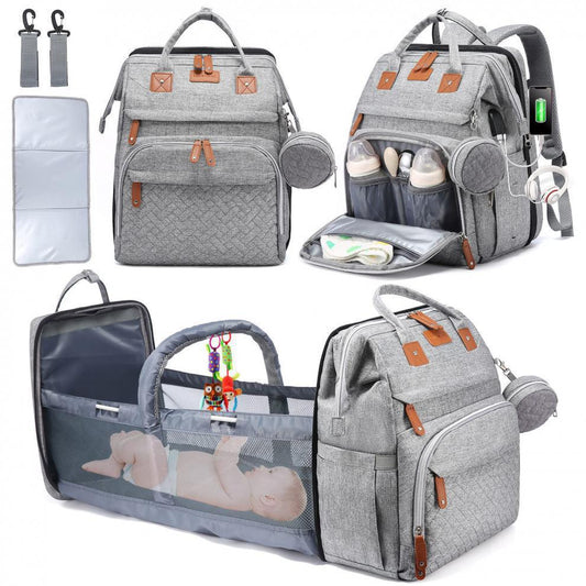 Crib Anti Mosquito Mother Stroller Large Capacity Free Mummy Bag