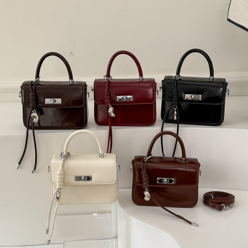 Women's High-grade Niche Retro Easy Matching Portable Small Square Bags
