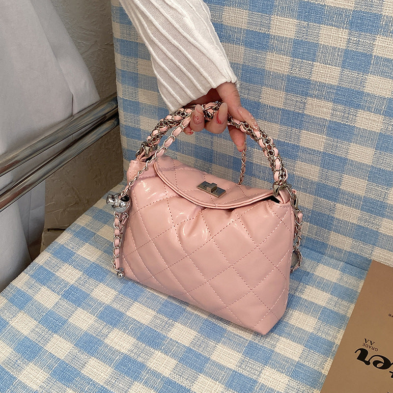 Women's Classic Style Rhombus Chain Design High-grade Bags