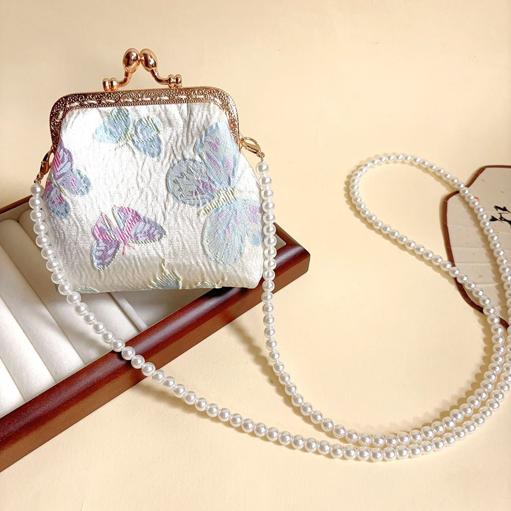 Chinese Super Fairy Exquisite Embroidered Mini Sanitary Pads Coin Purses