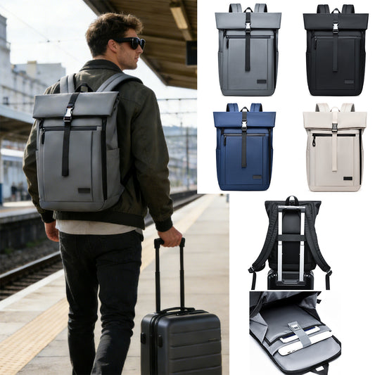 Men's Simplicity Fashion Korean Large Capacity Leisure Backpacks
