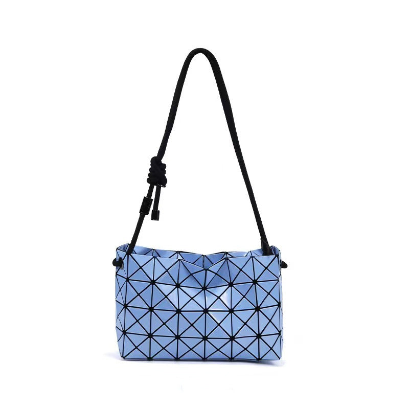 Spring Geometric Rhombus Fashion Drawstring Underarm Women's Messenger Bag