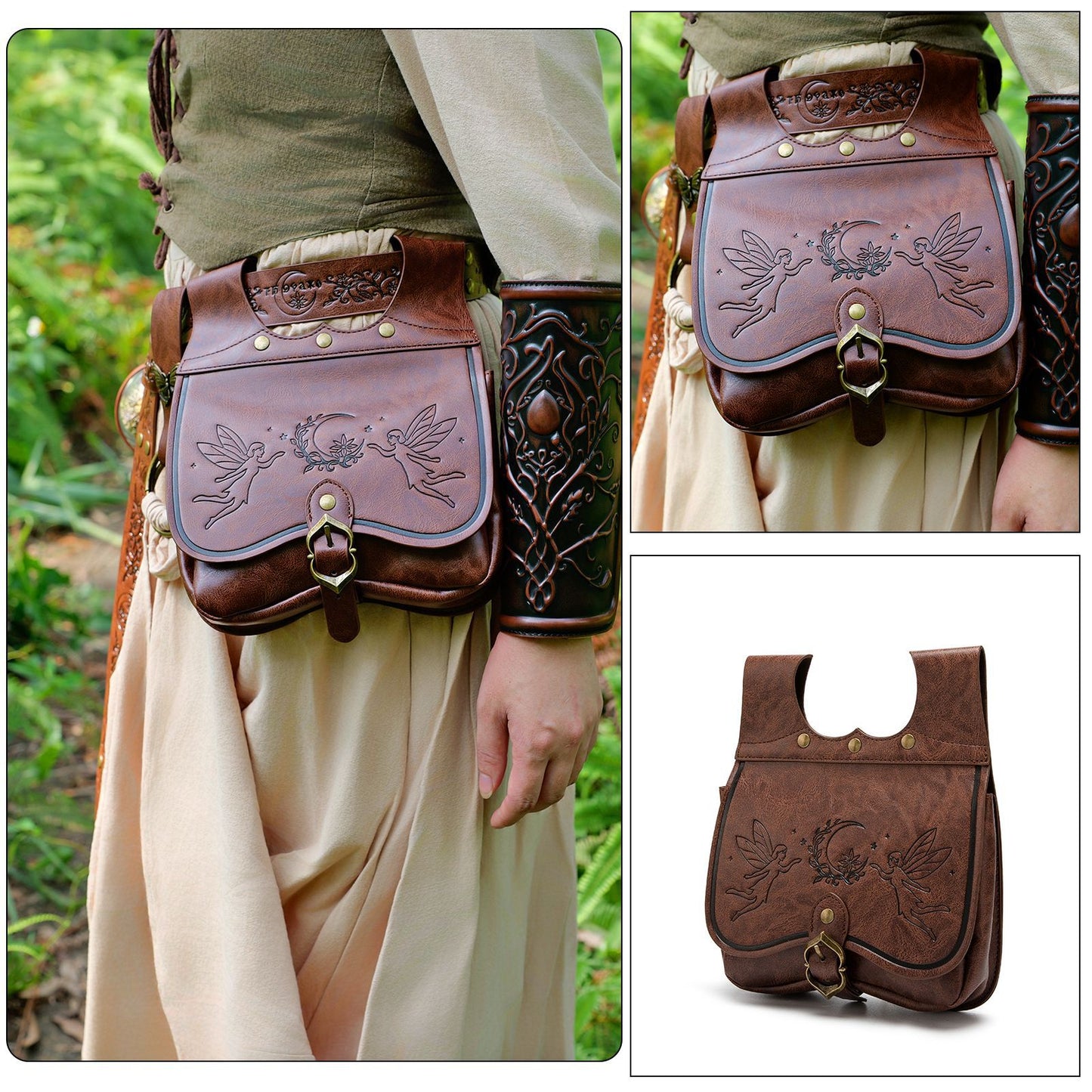 Fantasy Forest Style Retro Flip Hanging Mori Medieval Bags