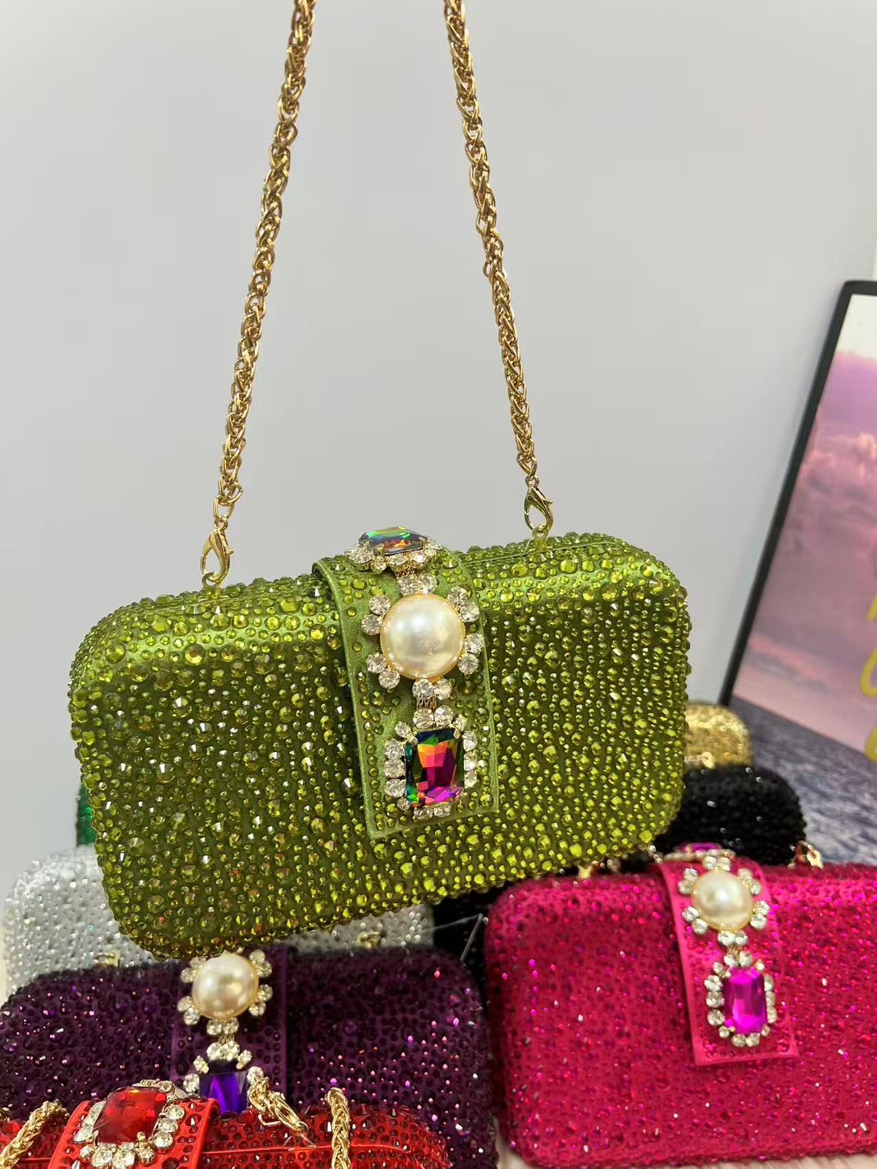 Women's Banquet Silk Clutch Cheongsam Formal Dress Women's Shoulder Bag