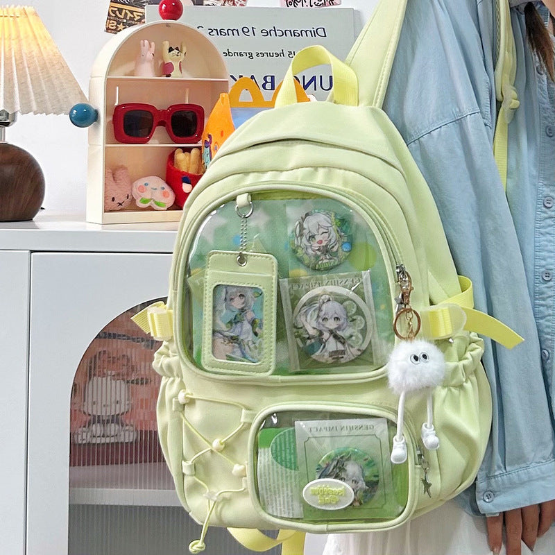 Early High Female Large Capacity Good-looking College Student Schoolbag