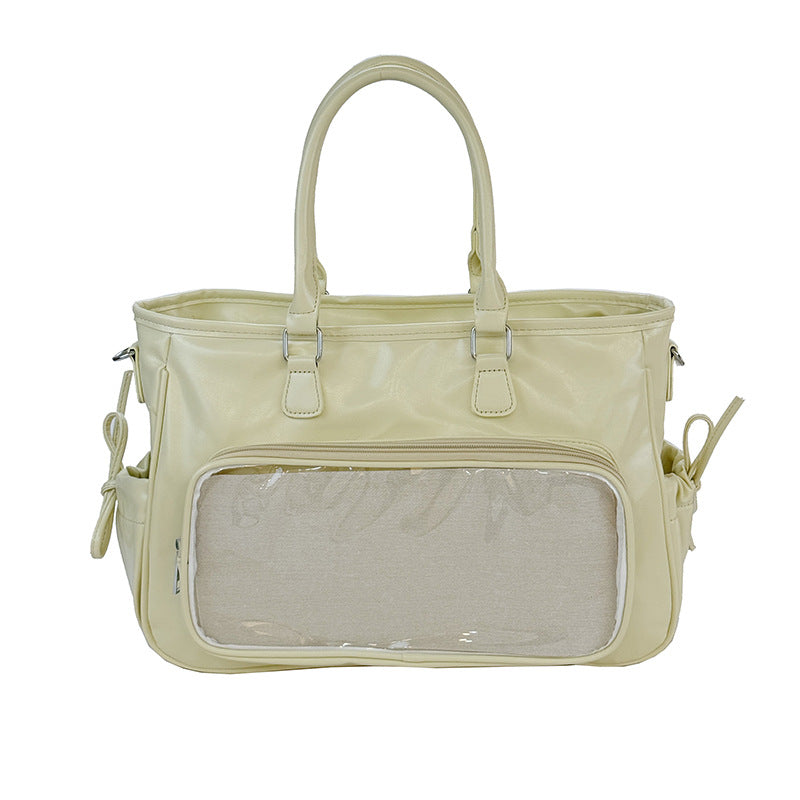 Collection Lamp Large Capacity Cartoon Commuter Women's Shoulder Bag
