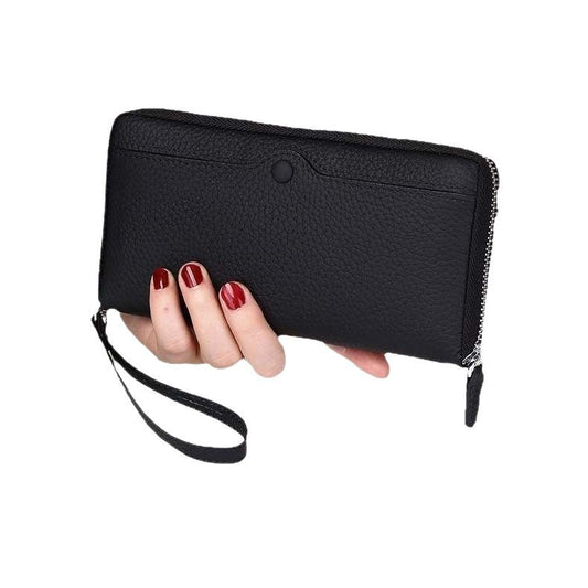 Women's & Men's Style Leather Long Multiple Slots Purses