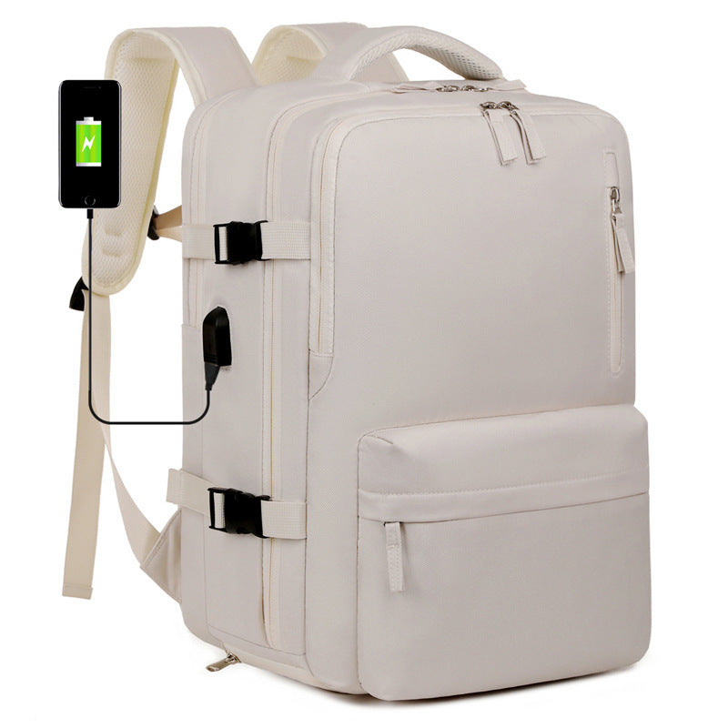 Men's Fashion High-grade Large Capacity Female Trendy Lightweight Waterproof Backpacks