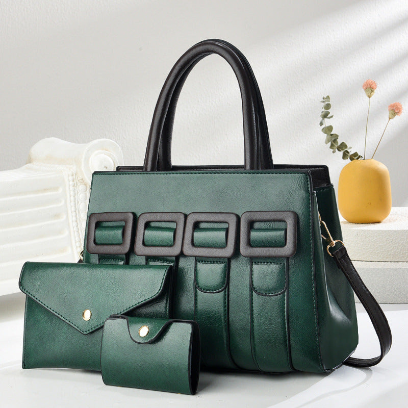 Women's Elegant Three-piece Set Trend Atmosphere Women's Handbag
