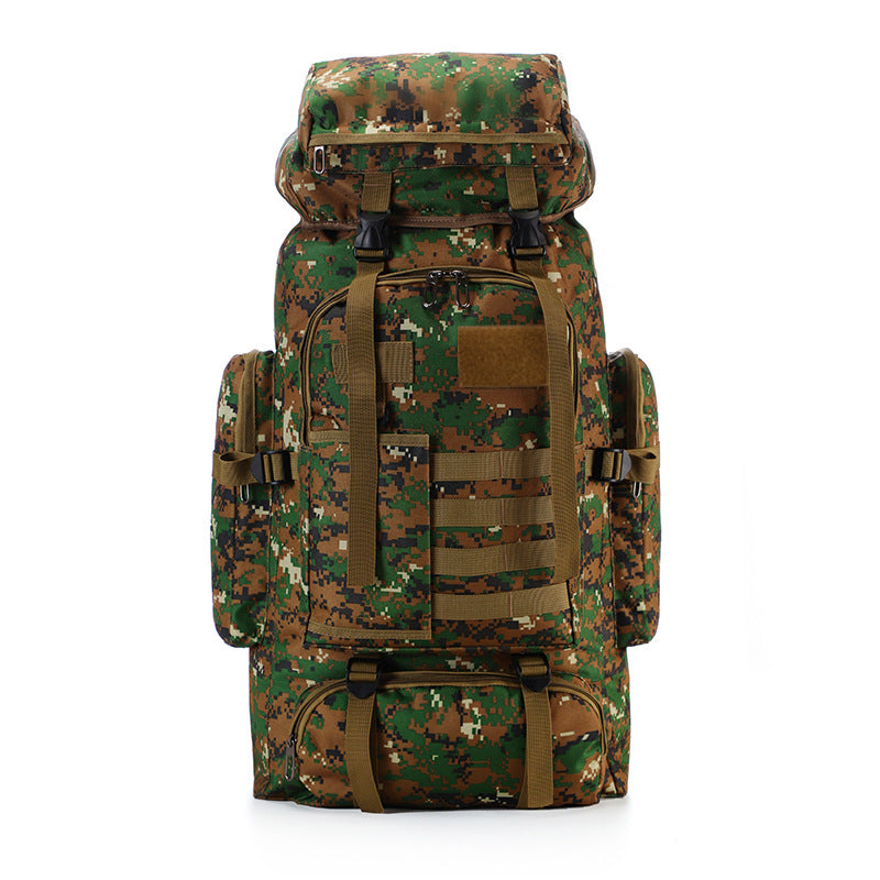Men's Large Capacity Camouflage Tactics Oxford Cloth Hiking Outdoor Camouflage, Military Fan Bag