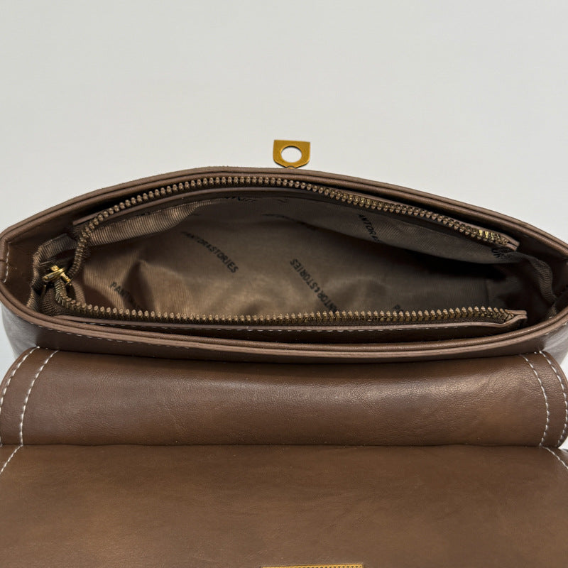 Women's Large Capacity Autumn Matte Fashion Simple Retro Women's Shoulder Bag