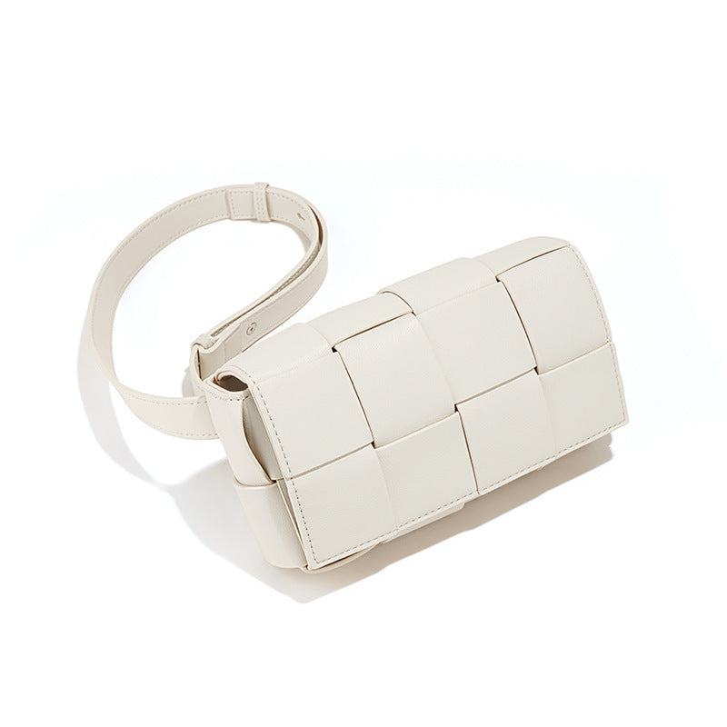 Women's Fashion More Than Braided Leather Method Candy Color Pillow Women's Shoulder Bag