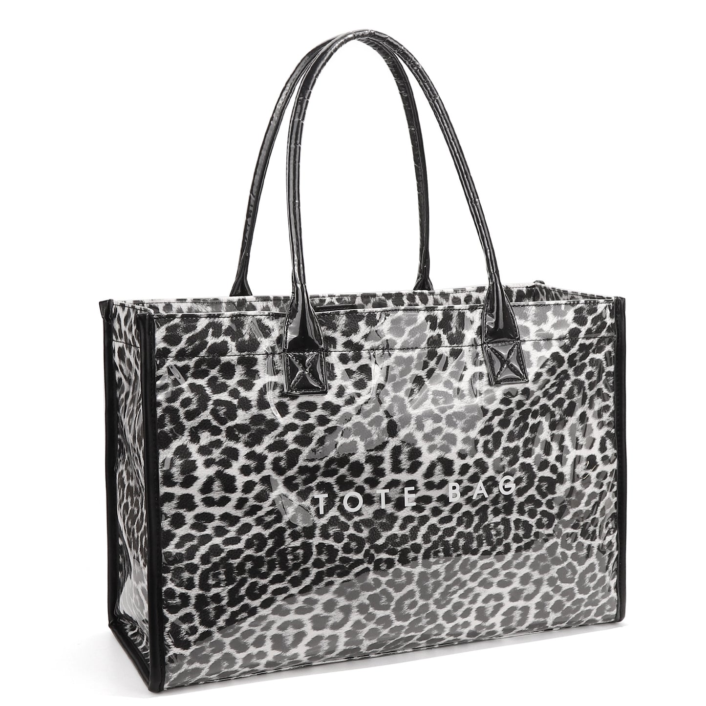 Black Brown Chessboard Large Capacity Double Shoulder Bags