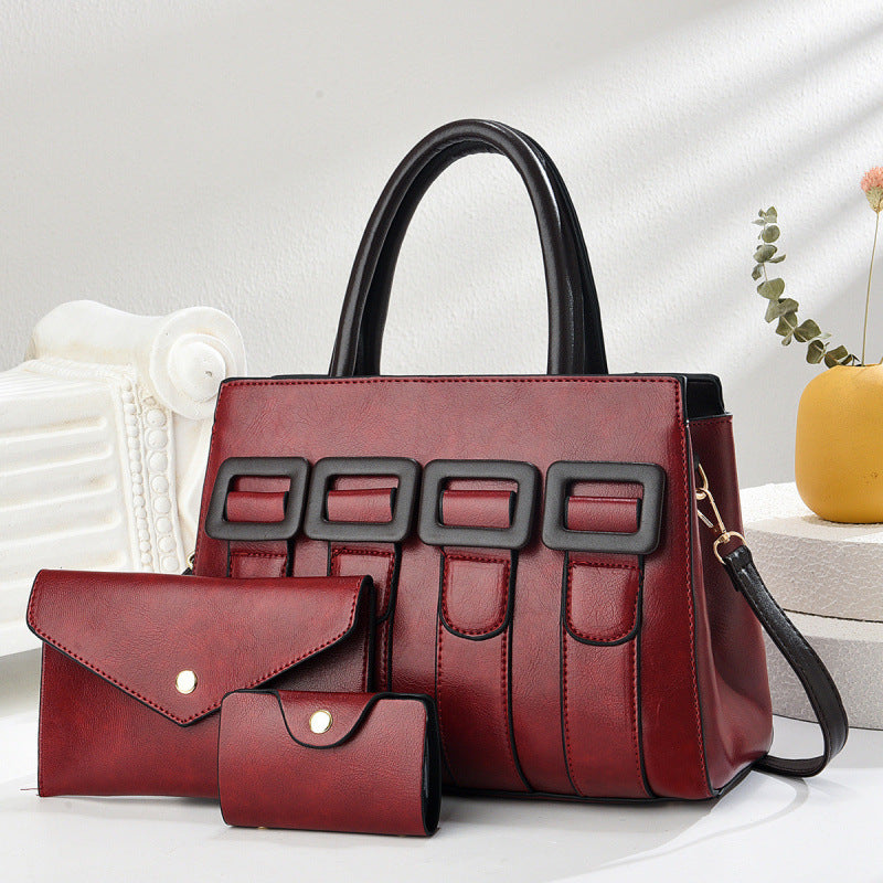 Women's Elegant Three-piece Set Trend Atmosphere Women's Handbag