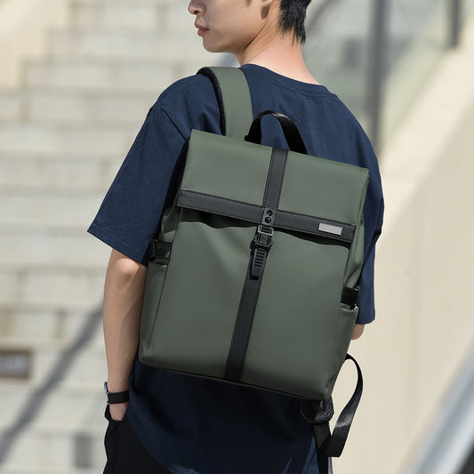 Women's & Men's Commute Solid Color Computer Large Capacity For Travel Bags