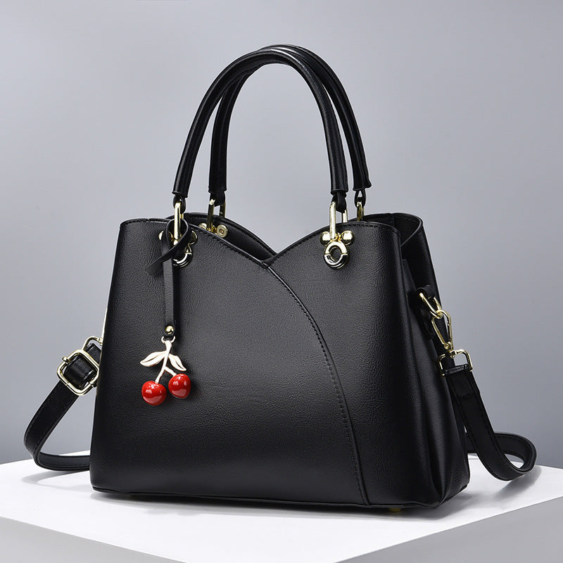 Women's Large Capacity Solid Color Mom Fashion Women's Handbag