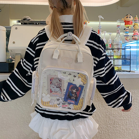 Large Food Intake Female Junior High Capacity Backpacks
