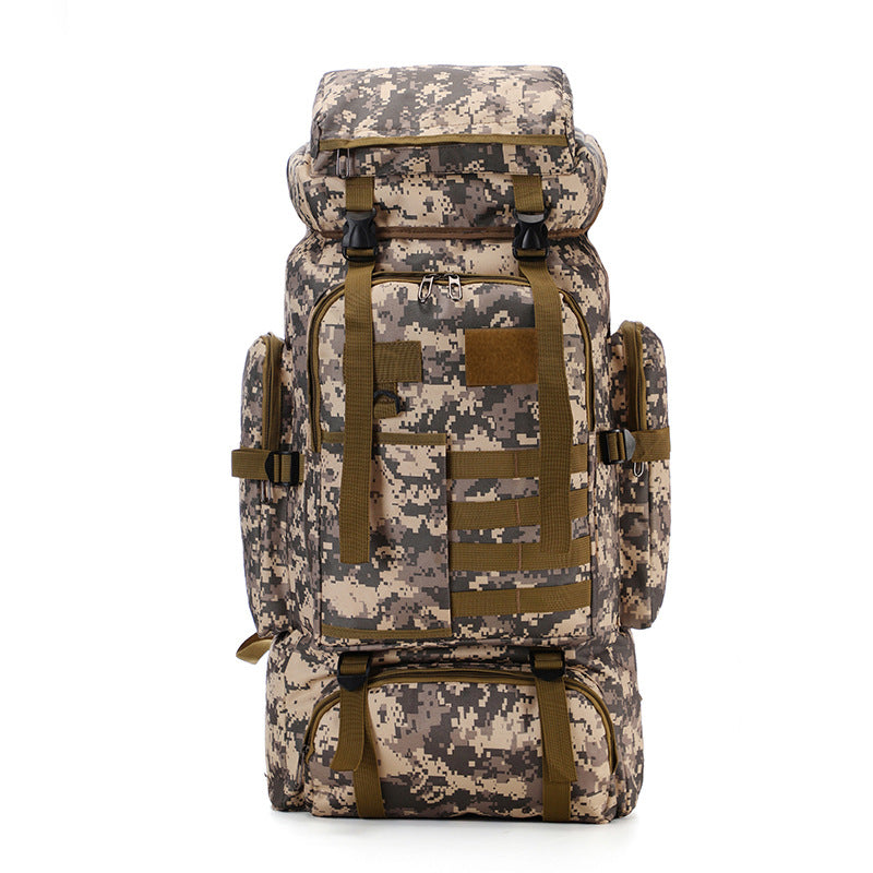 Men's Large Capacity Camouflage Tactics Oxford Cloth Hiking Outdoor Camouflage, Military Fan Bag