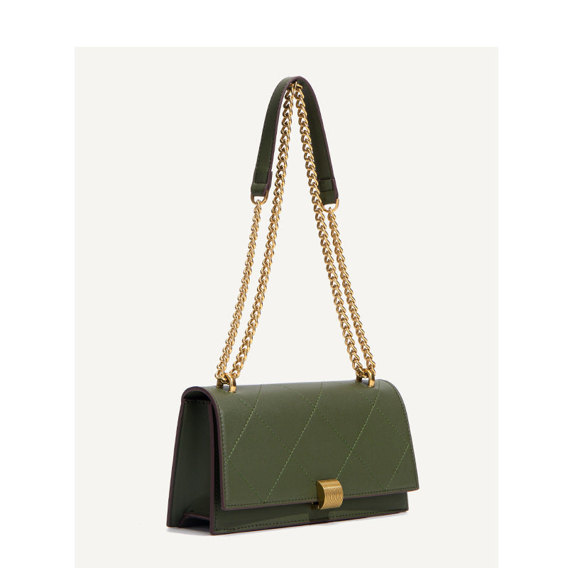 Women's Fashionable Underarm Korean Style Trendy Diamond Chain Women's Messenger Bag