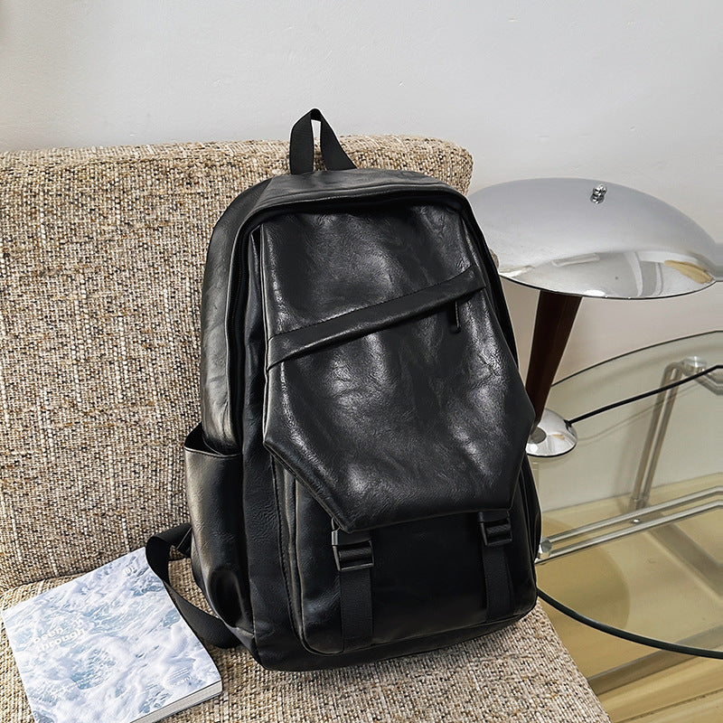 Men's High-grade Large Capacity Female College Fashion Leisure Backpack
