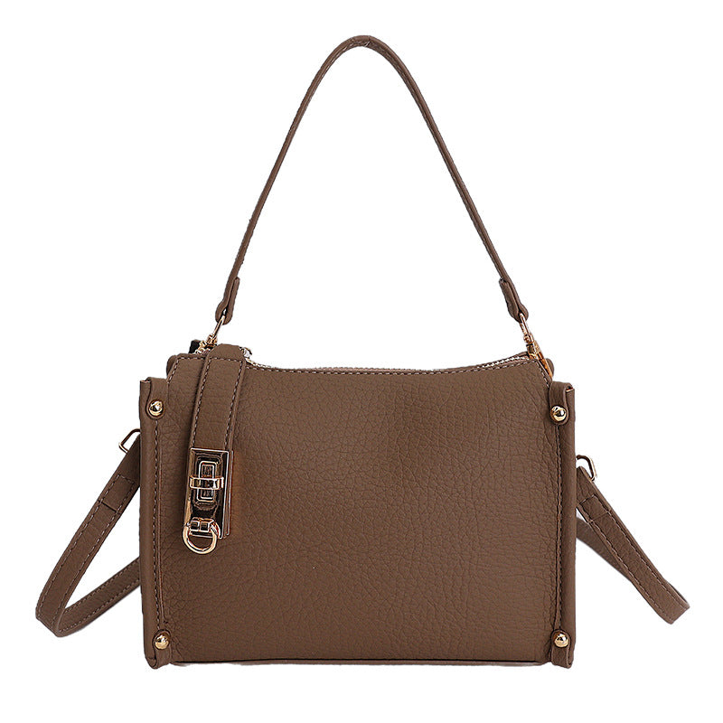 Women's High-grade Hand Holding Pillow Simple Commute Large Capacity Women's Messenger Bag