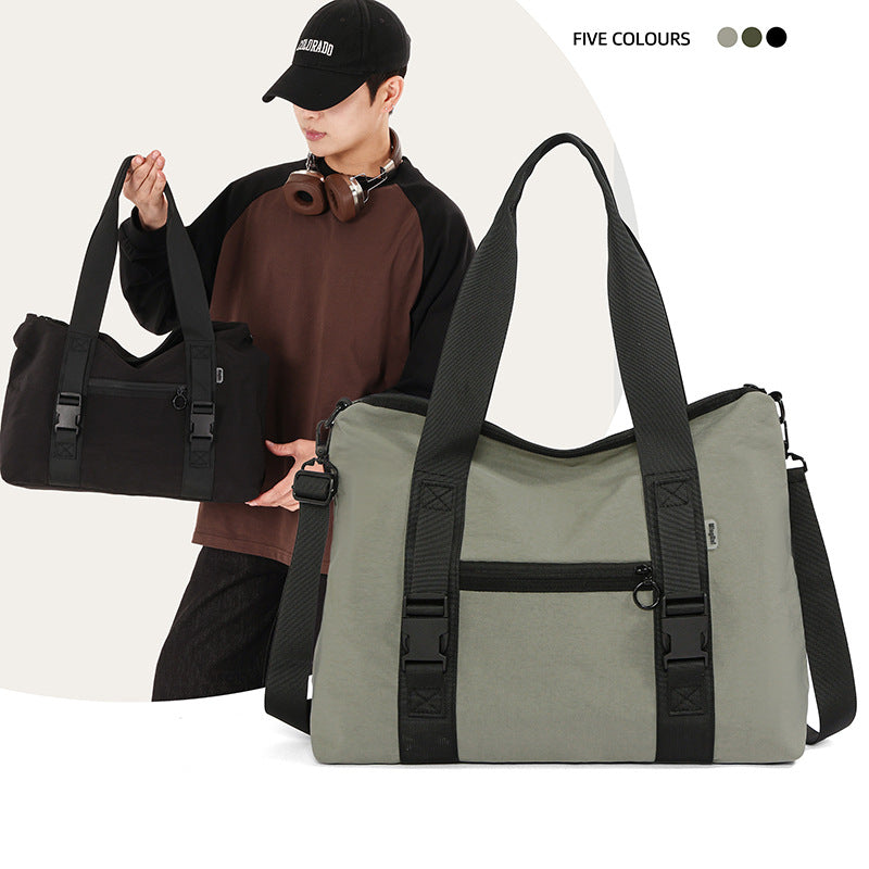 Women's Large Capacity Water Repellent Daily Unisex Travel Bags