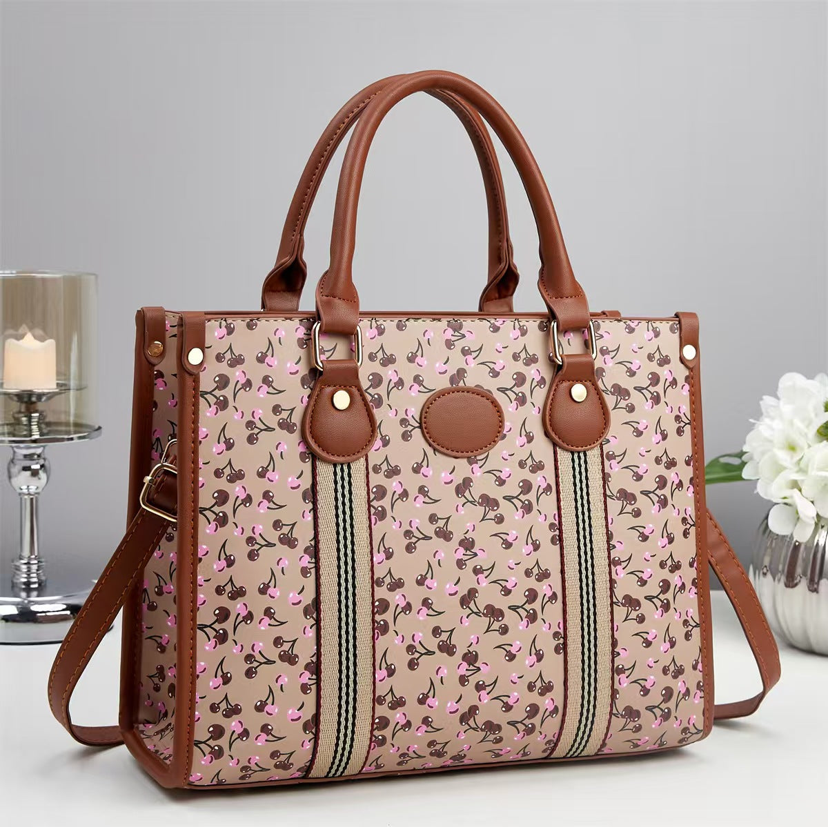 Women's Printed Fashionable Large Capacity High-grade For Women's Handbag