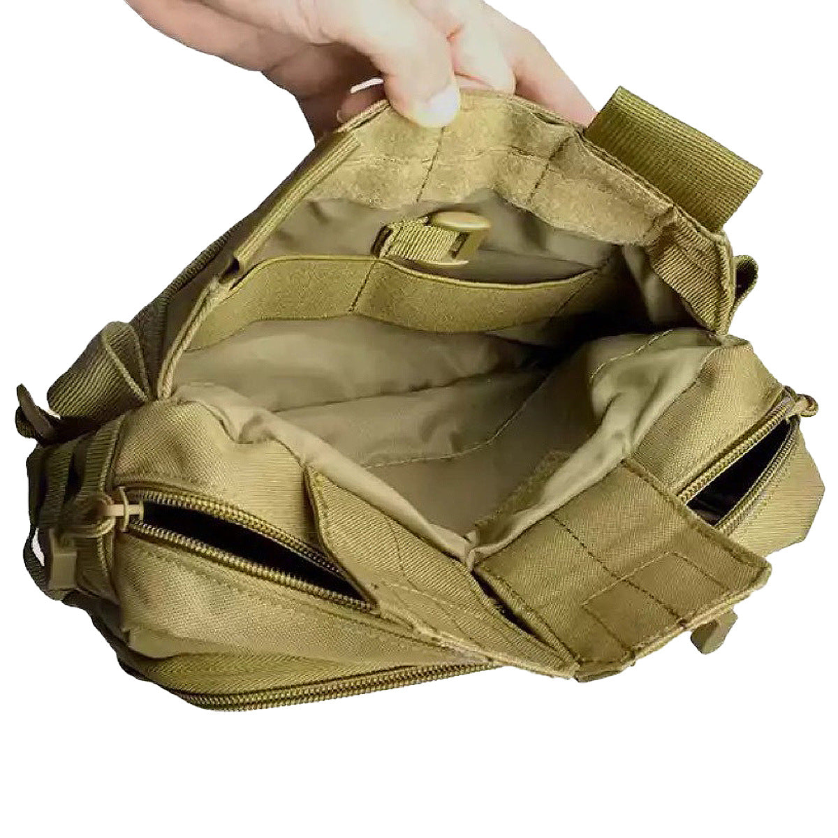 Waterproof Military Fan Magazine Pistol Storage Sports Satchel, Hanging Bag