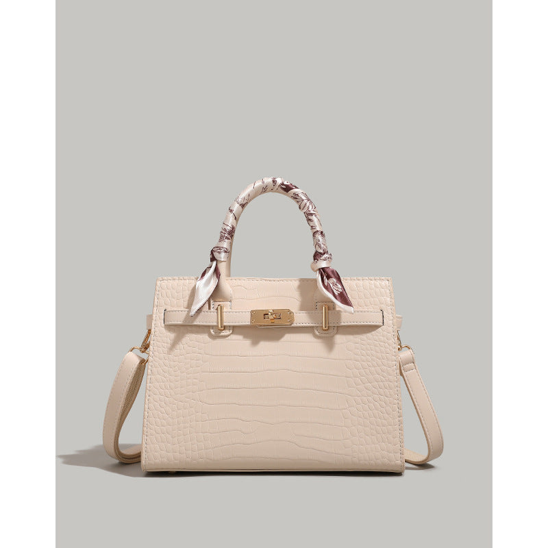 Women's Mother's Day Gift High-grade Crocodile Pattern Women's Handbag