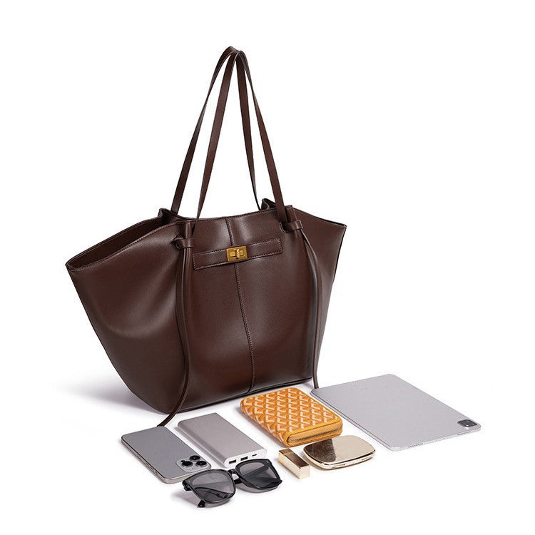Women's Butterfly Type Large Capacity Lightweight High Sense Korean Style Tote Bag