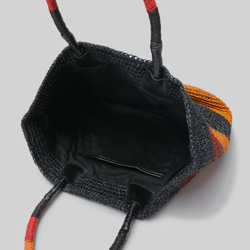 Women's Hand-woven Color-matching Color Commuter Large Capacity Handbags