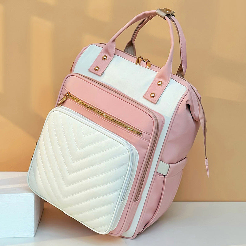 High Quality Oxford Cloth Portable Diaper Large Mummy Bag