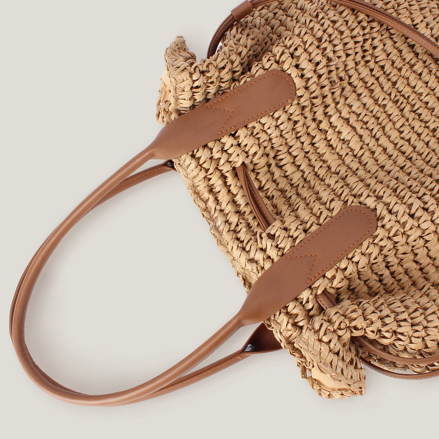 Women's Large Capacity Hand-woven Seaside Vacation Beach Women's Shoulder Bag