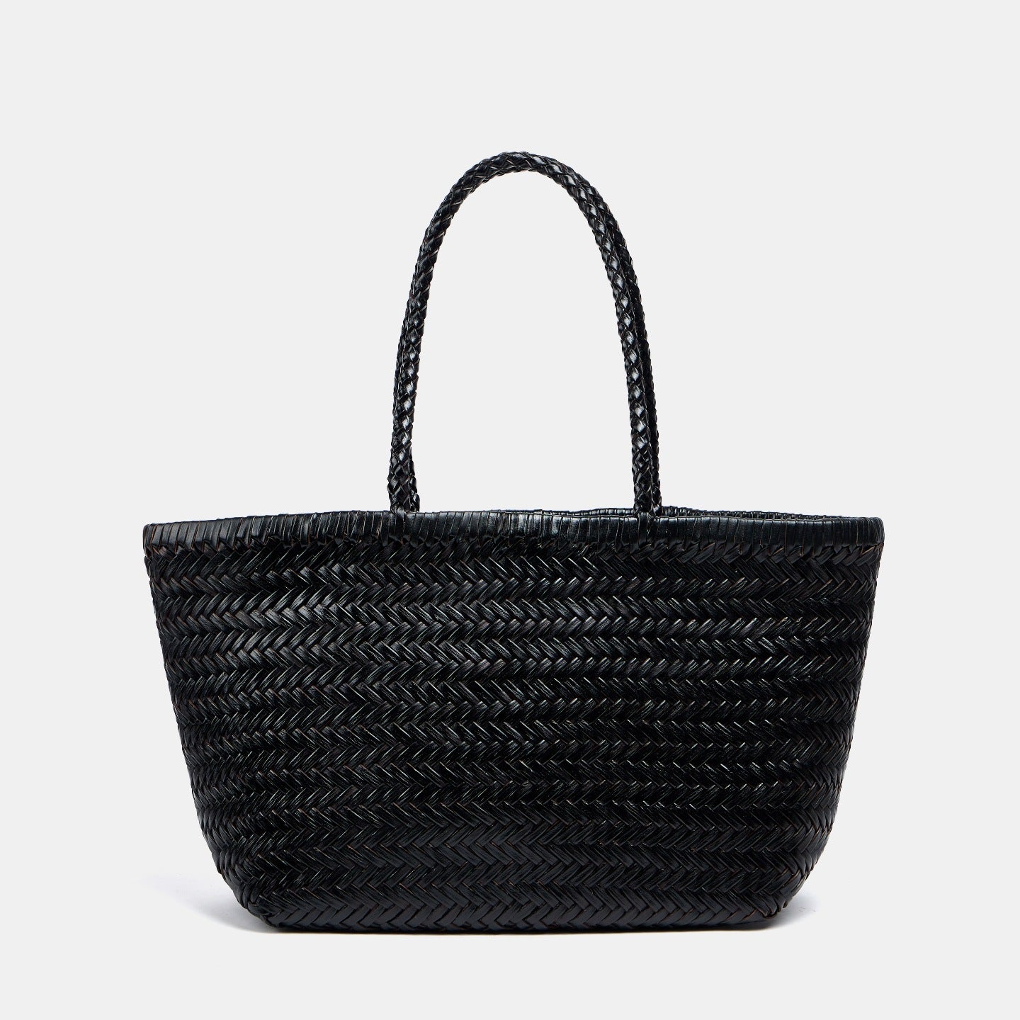 Women's Leather French Retro Vegetable Basket Large Women's Handbag