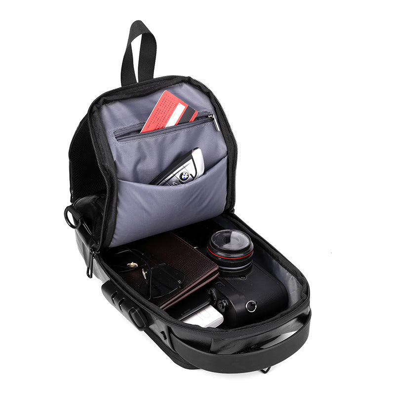 Glamorous Classy Men's Simple Trendy Lightweight Men's Chest Bag